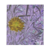 Exposed Flower Effect Notepad notepads