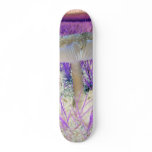 Exposed Mushroom Design Skateboard