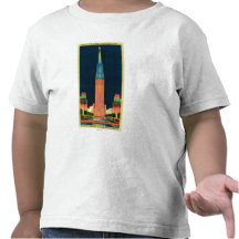 Exposition Tower, The Spire to the Sun Tee Shirts