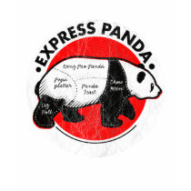 Express Panda t-shirts