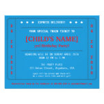 Express Train Ticket Invitation