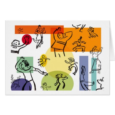 express yourself greeting card by letile