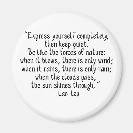 Express yourself completely... fridge magnets