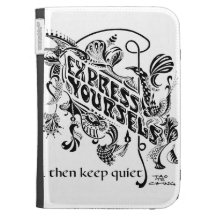 Express Yourself Kindle Protective Case Kindle Folio Case