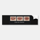 Express yourself - Kiss to tend me Bumper Sticker