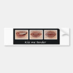 Express yourself - Kiss to tend me Bumper Stickers
