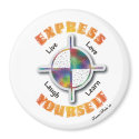 Express Yourself magnets