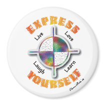 Express Yourself magnets