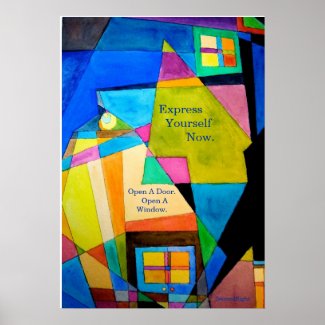 Express Yourself Now. print