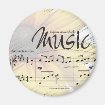 Express Yourself with Music Magnet