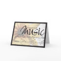 Express Yourself With Music Notecard
