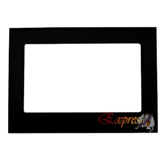 "Expression" Dragon & Paintbrush Magnetic Frame