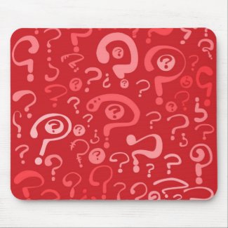 expression of enquiry mousepad