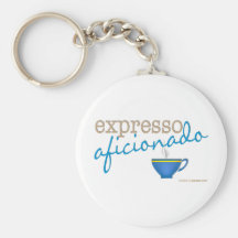 Expresso Aficionado Keychains