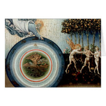 Expulsion from Paradise Greeting Cards