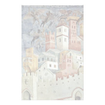 Expulsion of the Devils From Arezzo Stationery Design