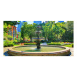 Exquisite Fountain in a Park Photo Card