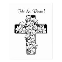Exquisite! Rejoice - He is Risen Card Post Cards
