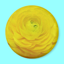 Exquisite Yellow Flower magnets by Artists4God Exquisite Yellow Flower magnets