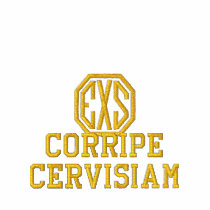 ExS  Corripe Cervisiam embroidered shirts