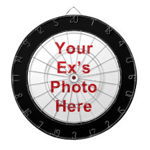 Ex's Photo Dart Board