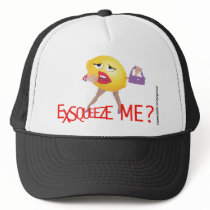 'exsqueeze me?' funny lemon humorous Hat by popiconz 'exsqueeze me?' funny lemon humorous Hat