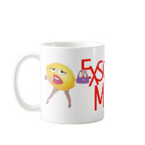 'exsqueeze me?' funny lemon humorous Mug