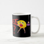 'exsqueeze me?' funny lemon humorous Mug
