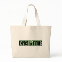 Extect The Future Logo bags