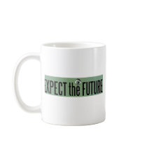 Extect The Future Logo mugs