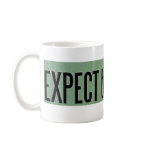 Extect The Future Logo mugs