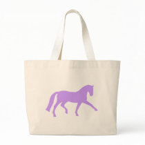 Extended Trot Dressage Horse (purple) bags by dogsandhorses Extended Trot Dressage Horse (purple) bags