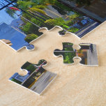 Exterior Gates At Iconic Hollywood Studio Photo Puzzle