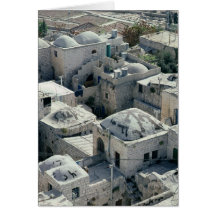 Exterior of David's Tomb Greeting Card