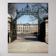 Exterior view from the gate, built 1745-47 posters