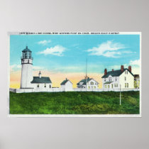 Exterior View of Cape Blanco LighthouseCoast Posters