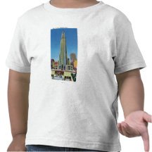 Exterior View of RCA Bldg, Rockefeller Center T Shirt