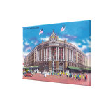 Exterior View of South Station Gallery Wrapped Canvas