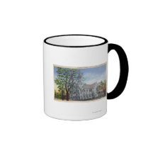 Exterior View of St. Mary's Church Mug
