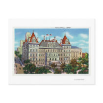 Exterior View of State Capitol Postcard