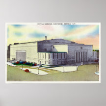 Exterior View of the Buffalo Memorial Posters