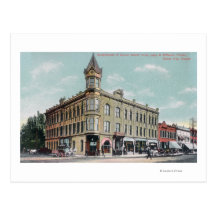 Exterior View of the Geiser Grand Hotel Postcards