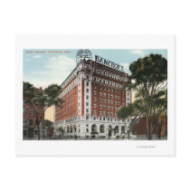 Exterior View of the Hotel Bancroft Postcards