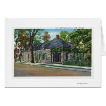 Exterior View of the Old Senate House Greeting Cards