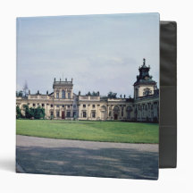 Exterior view of the palace, built c.1677 3 ring binder