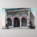 Exterior View of the St. Helena Post Office Posters