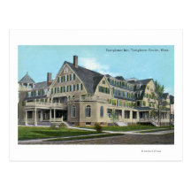 Exterior View of the Templeton Inn Post Card