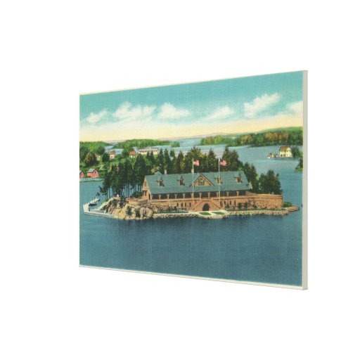 Exterior View of the Thousand Island Yacht Gallery Wrapped Canvas