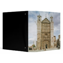 Exterior view of the west fa�ade vinyl binders