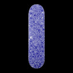 Exterminated Alien Circuit - White on Deep Blue skateboards